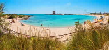 Torre Chianca plaj: Salento deniz kenarı, İtalya