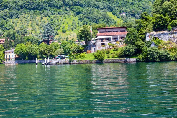 Lac de Côme vue d'été, Italie — Photo