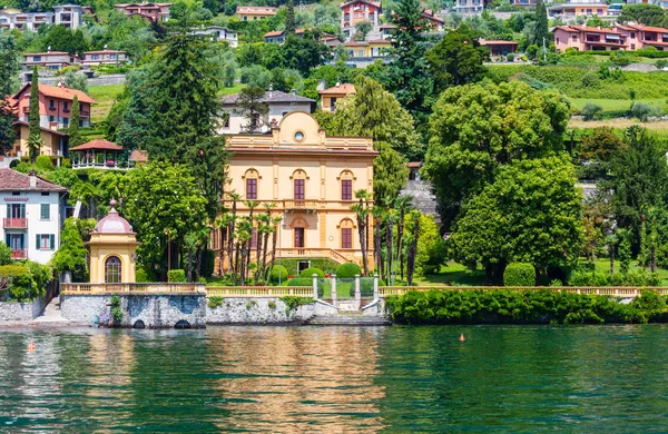 Lago Como vista de verão, Itália — Fotografia de Stock