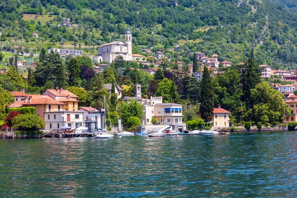 Comer see sommer blick, italien — Stockfoto