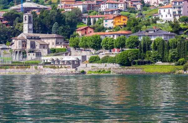 Comer see sommer blick, italien — Stockfoto