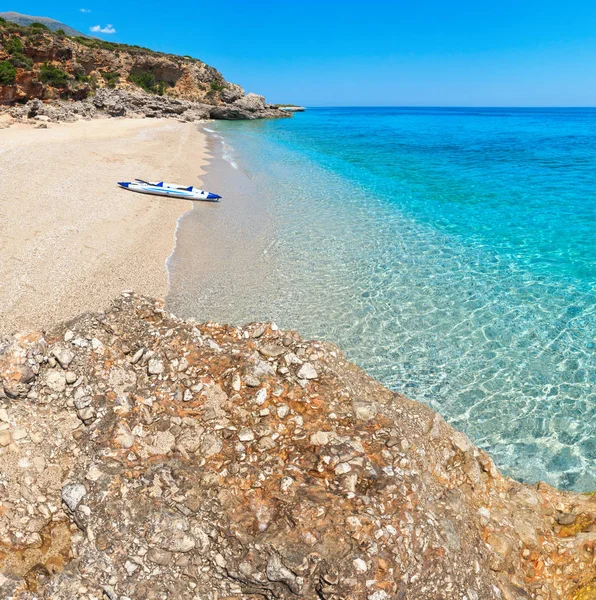 Drymades beach view, Albania. — Stock Photo, Image