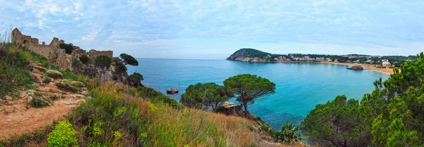 Verano Playa de La Fosca, Palamos, España . — Foto de Stock