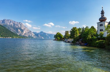 Yaz Traunsee Gölü, Gmunden, Avusturya