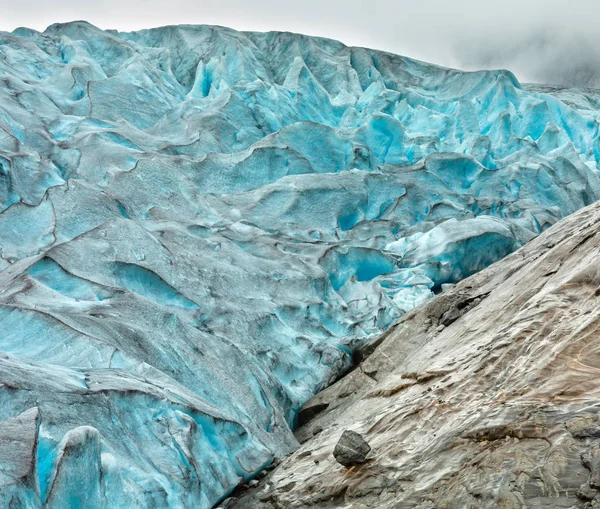 Pohled na ledovec Nigardsbreen, Norsko — Stock fotografie