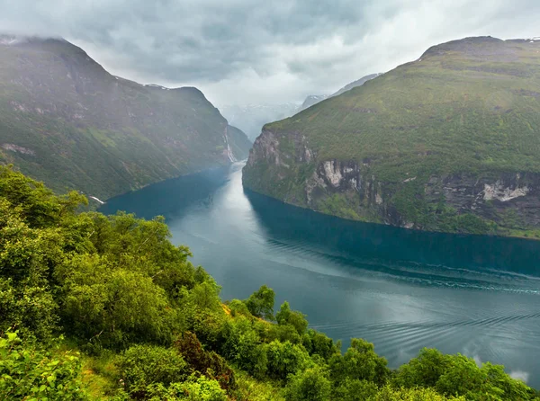 Geiranger Fjord (Norge) — Stockfoto