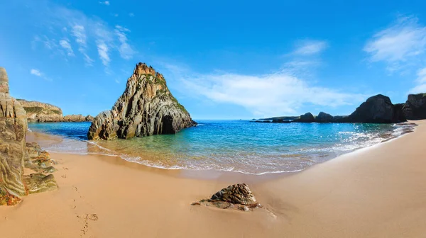 Mexota spiaggia estate panorama (Spagna ). — Foto Stock