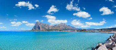 San Vito lo Capo plaj, Sicilya, İtalya
