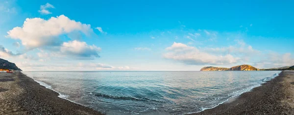 Tyrrenska havet landskapet, Kampanien, Italien — Stockfoto