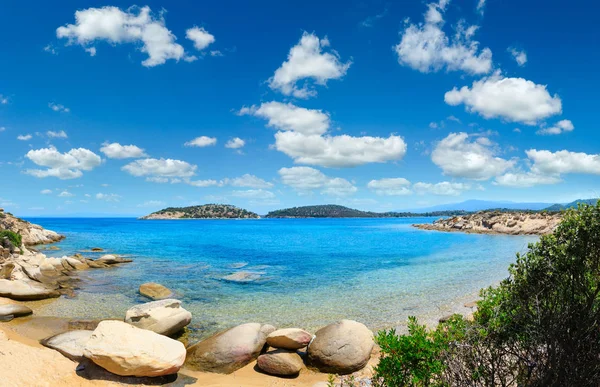 Yaz Sithonia sahil, Chalkidiki. — Stok fotoğraf