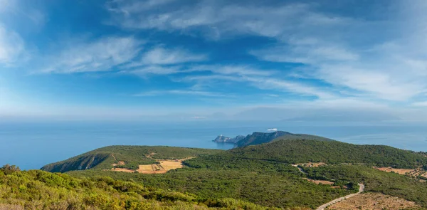 Cap sud de l'île de Lefkas, Grèce — Photo