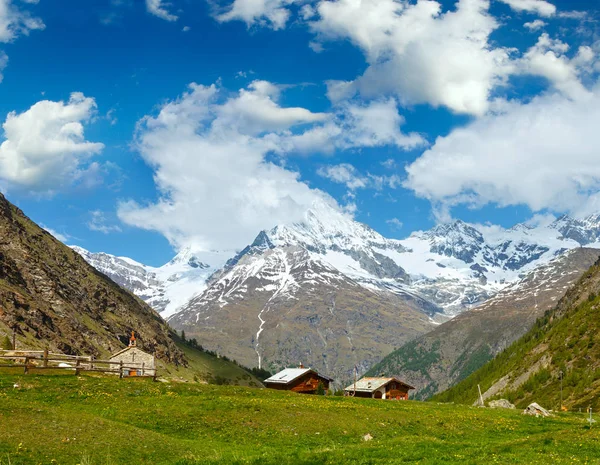 Zomer Alpen berg — Stockfoto