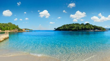 Ksamil beach, Arnavutluk.