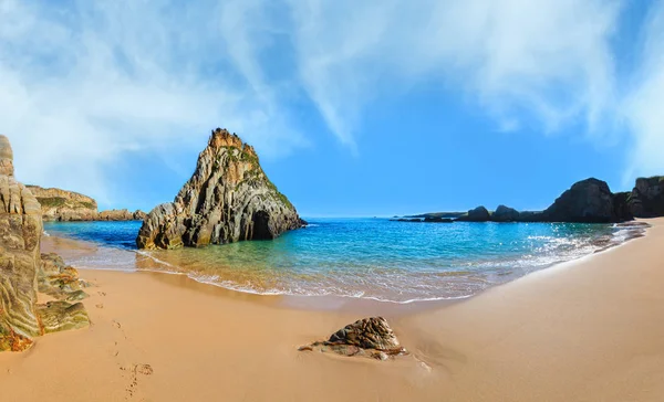 Mexota playa verano panorama, España —  Fotos de Stock