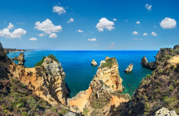 Ponta da Piedade, Lagos, Algarve, Portugalsko — Stock fotografie