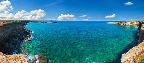 Sicilya yaz deniz plaj, İtalya — Stok fotoğraf