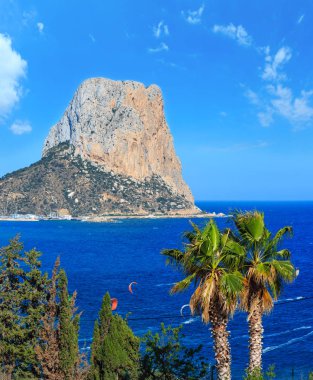 Rock Calpe, İspanya.