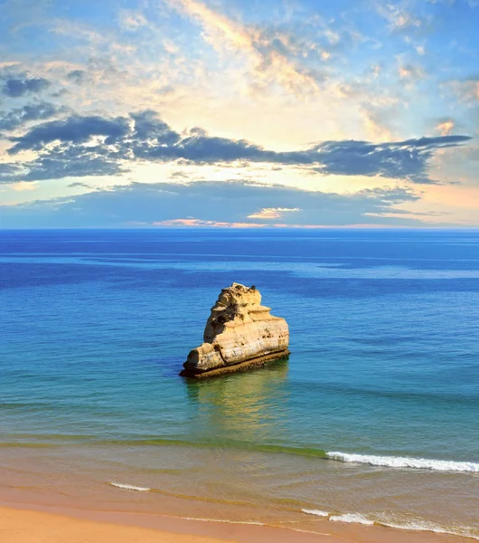 Playa dos Tres Castelos, Algarve, Portugal —  Fotos de Stock