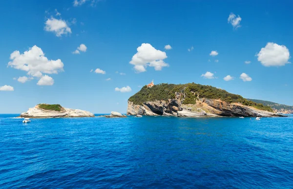 Wyspa Tino, La Spezia, Włochy — Zdjęcie stockowe
