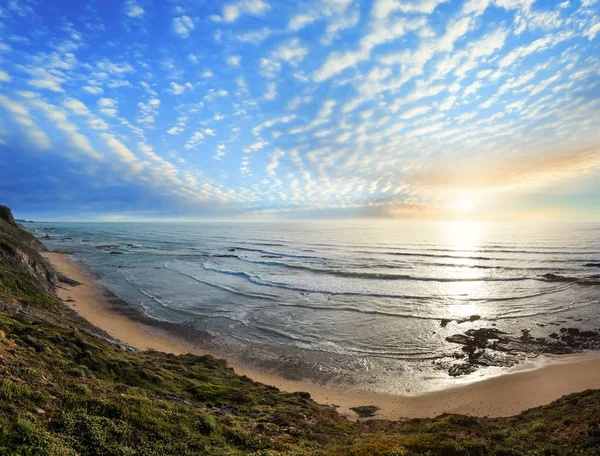 Evening ocean coast (Algarve, Portugal). — Stock Photo, Image