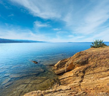 Ege'nin Sithonia, Yunanistan. 