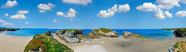 Summer Atlantic beach, İspanya — Stok fotoğraf