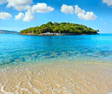 Ksamil beach, Arnavutluk.