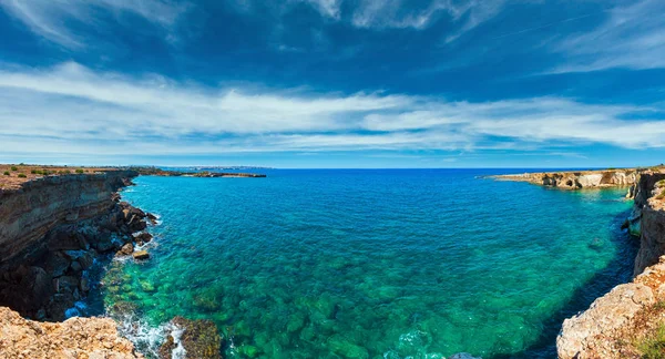 Sicilia verano mar playa, Italia — Foto de Stock