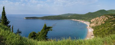 Adriyatik kıyı şeridi, Karadağ. 