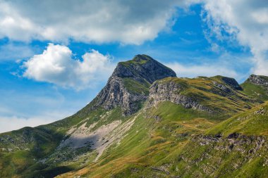 Yaz dağ Durmitor Milli Parkı, Karadağ. Durmitor tava