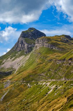 Yaz dağ Durmitor Milli Parkı, Karadağ. Durmitor tava