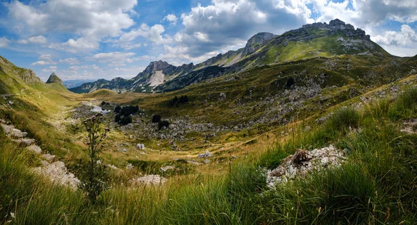 Verano de montaña Parque Nacional Durmitor, Montenegro. Durmitor pan — Foto de Stock