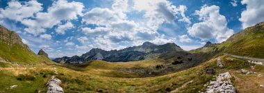 Yaz dağ Durmitor Milli Parkı, Karadağ. Durmitor tava