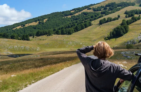 Verano de montaña Parque Nacional Durmitor, Montenegro. Durmitor pan —  Fotos de Stock