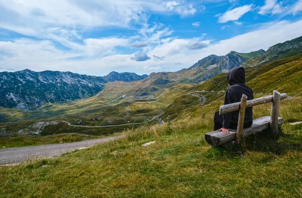 Verão montanha Durmitor National Park, Montenegro. Pão de durmitor — Fotografia de Stock