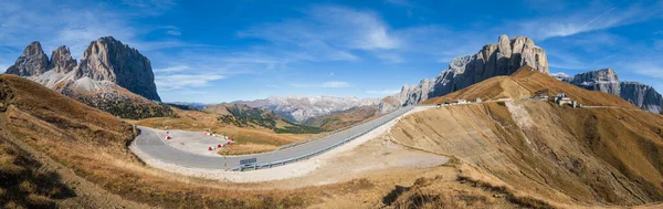 Scène Montagneuse Des Dolomites Alpines Automne Sudtirol Italie Vue Paisible — Photo