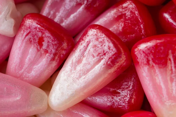pink seasonal candy corn