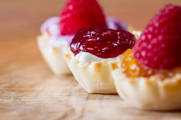Fresh berry bites — Stock Photo, Image