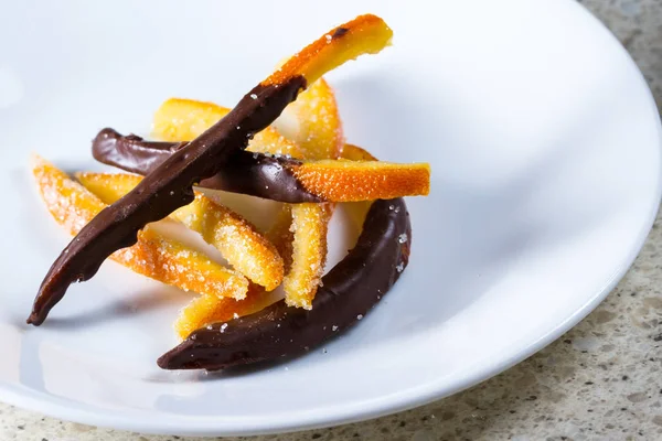 Candied orange peel — Stock Photo, Image