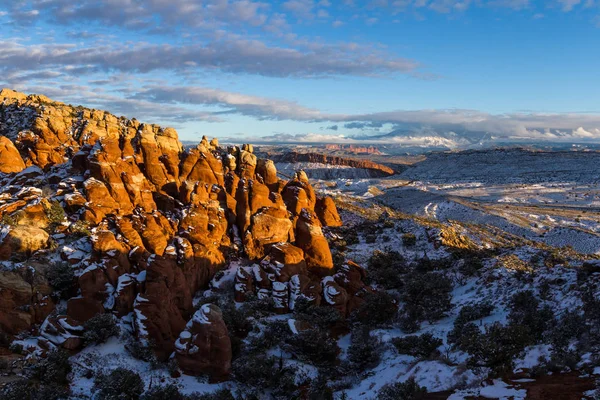 Vista del horno de fuego, Arches NP — Foto de Stock