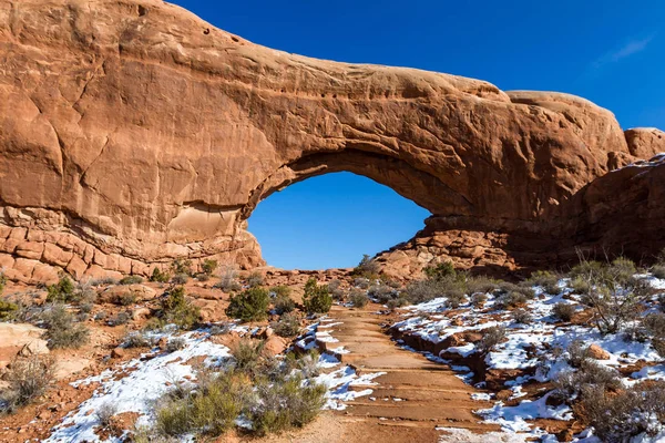 Ventana norte, Arches NP — Foto de Stock