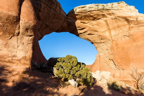 Broken Arch in Arches NP — Stock Photo, Image