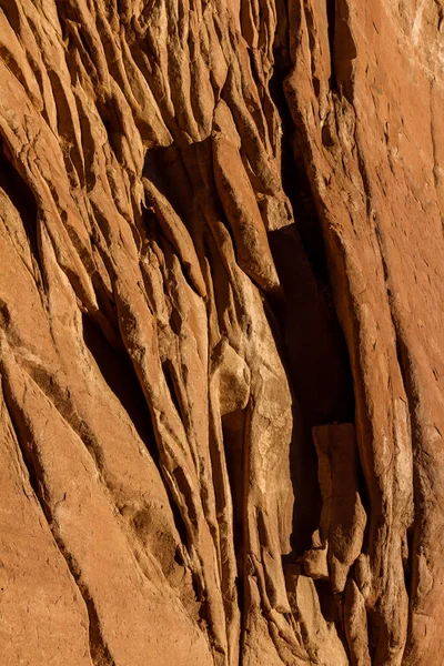 Eroding red rock — Stock Photo, Image