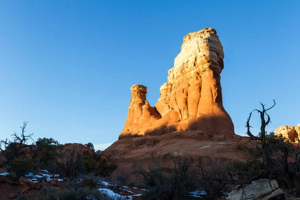 Inverno nel Parco Nazionale degli Archi — Foto Stock