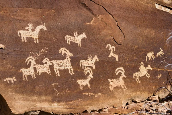 Ute rock art — Stock Photo, Image