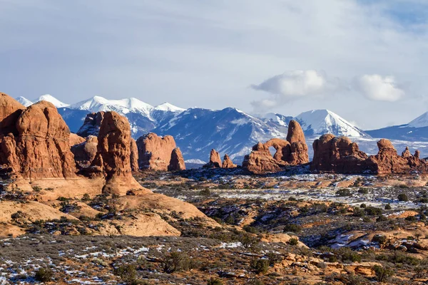 Red rock features — Stock Photo, Image