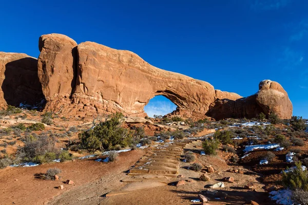 Norr fönster, Arches Np — Stockfoto