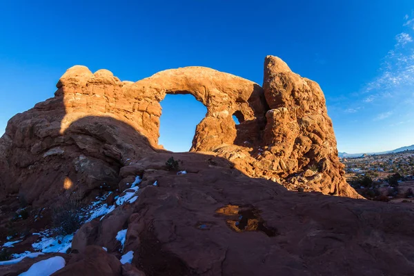 Torn Arch, Arches Np — Stockfoto