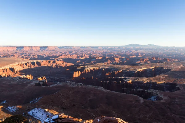 Schluchten in Canyonlands np — Stockfoto