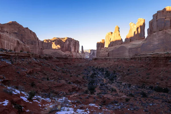 Kemerler Np akşamları — Stok fotoğraf